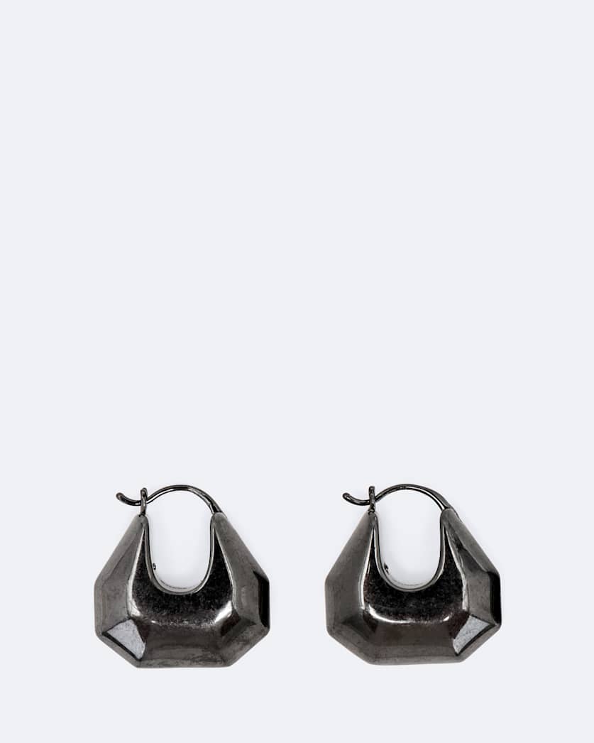Meera Chunky Faceted Earrings