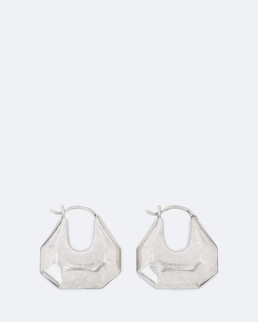 Meera Chunky Faceted Earrings