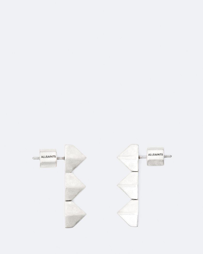 Spike Metal Bead Earrings