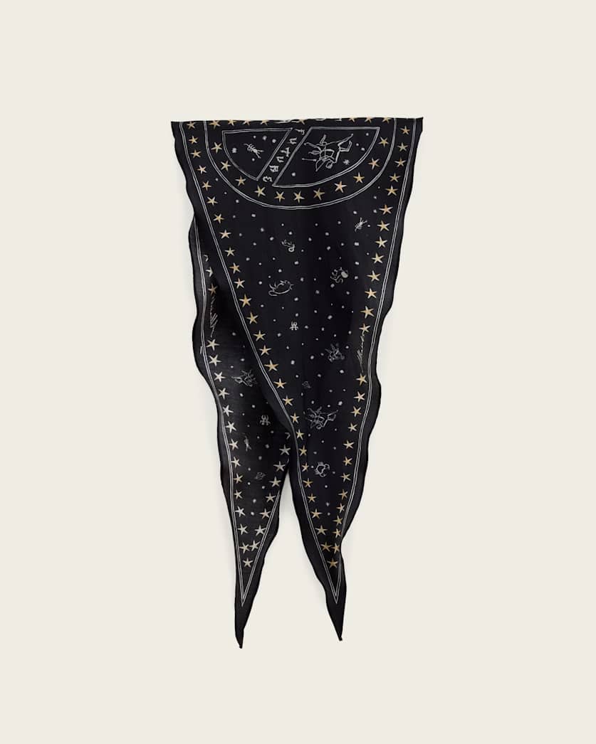 Jett Silk Skinny Scarf