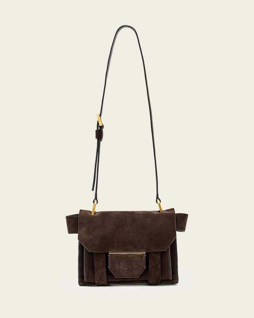 Ursa Mini Suede Crossbody Bag