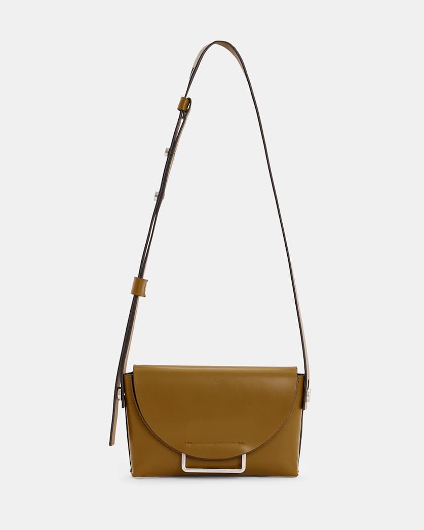Francine Leather Crossbody Bag