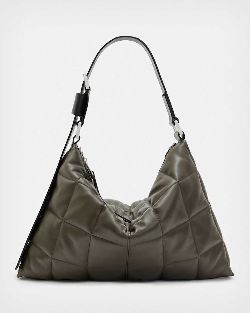 Edbury Leather Quilted Shoulder Bag