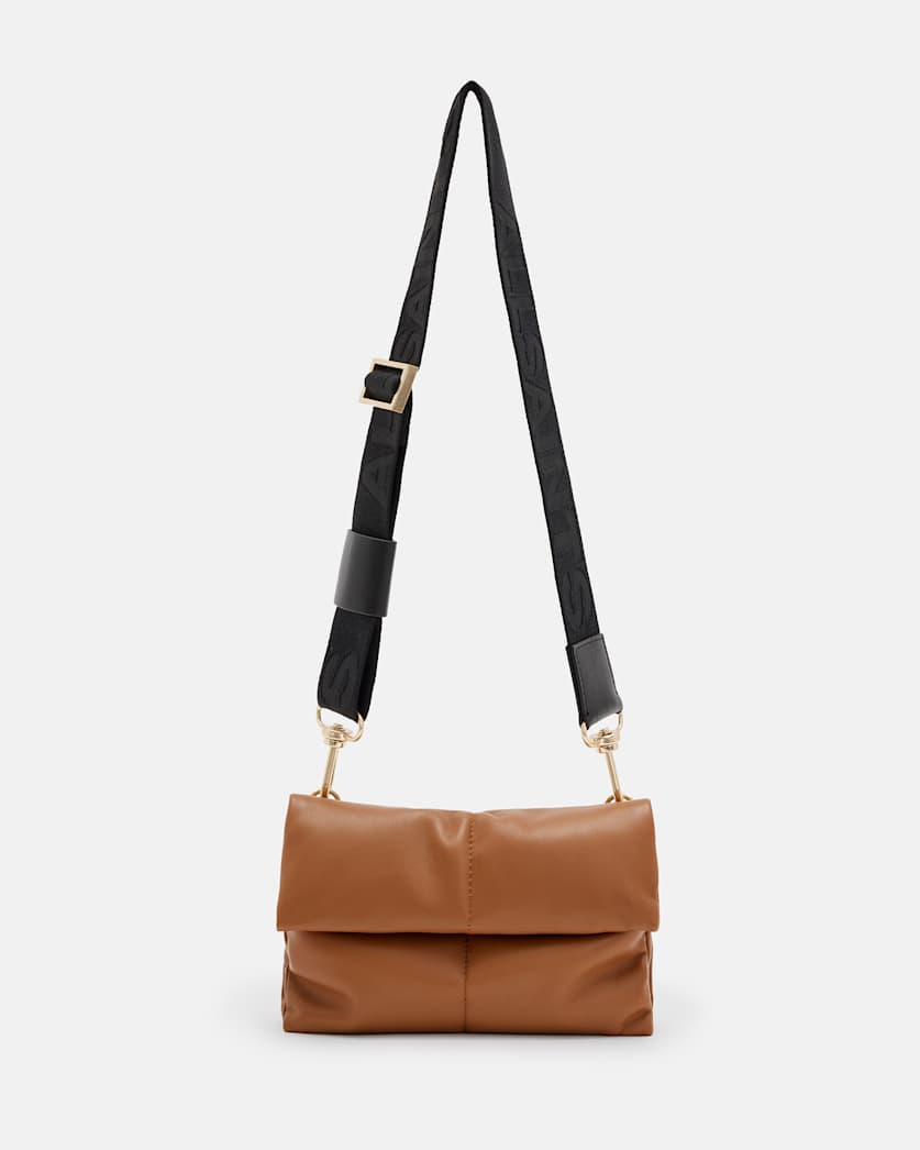 Ezra Quilted Leather Crossbody Bag