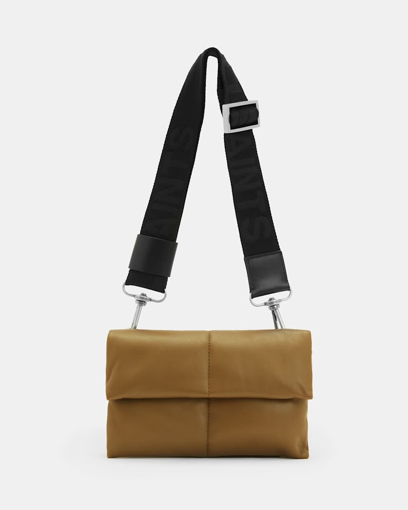 Ezra Quilted Leather Crossbody Bag