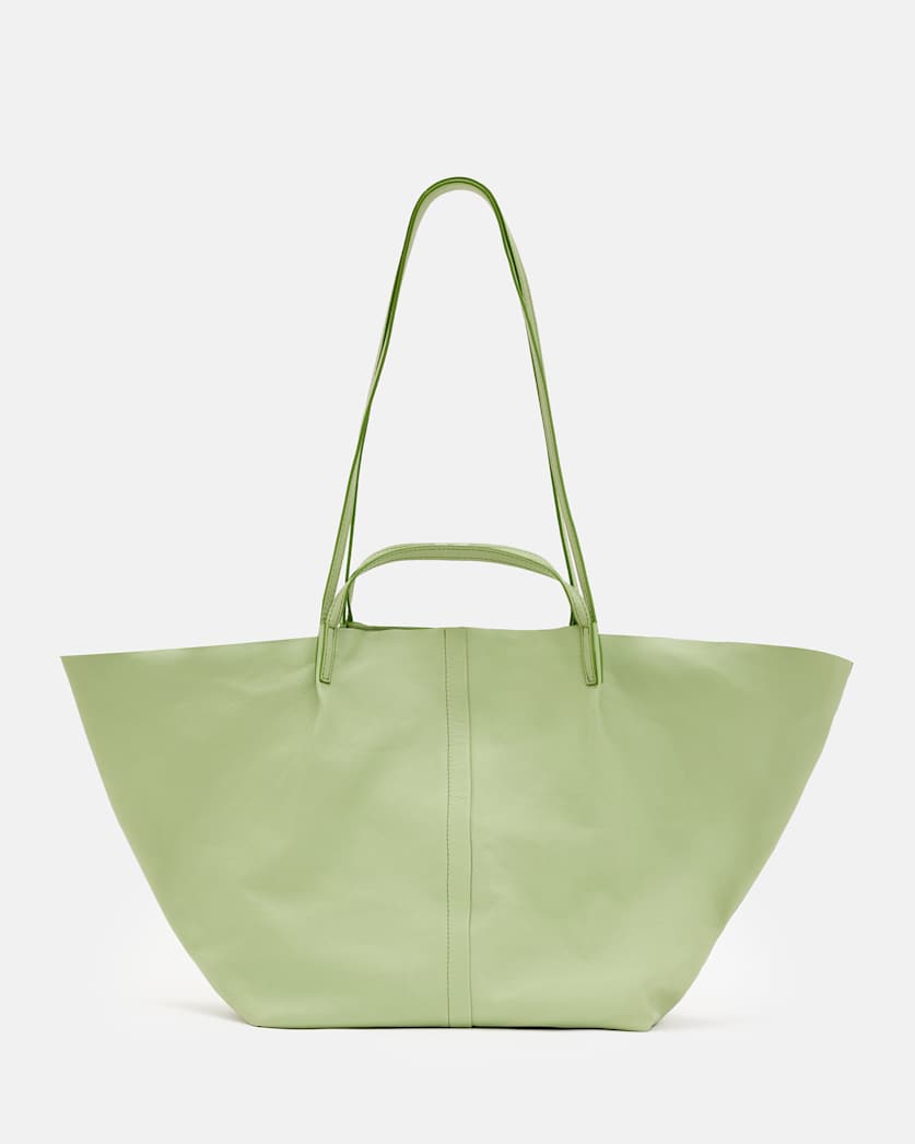 Hannah Leather Tote Bag
