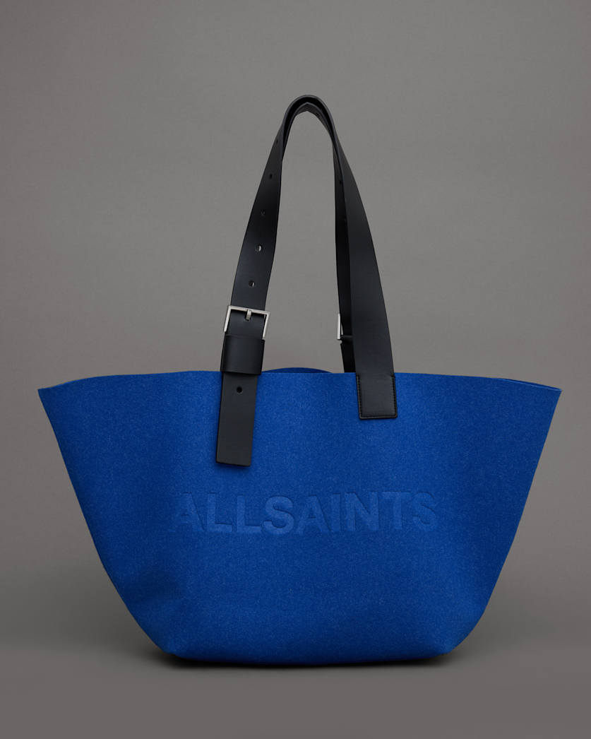 Anik Embossed Logo Felt Tote Bag