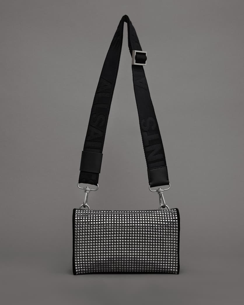 Ezra Pin Studded Crossbody Bag