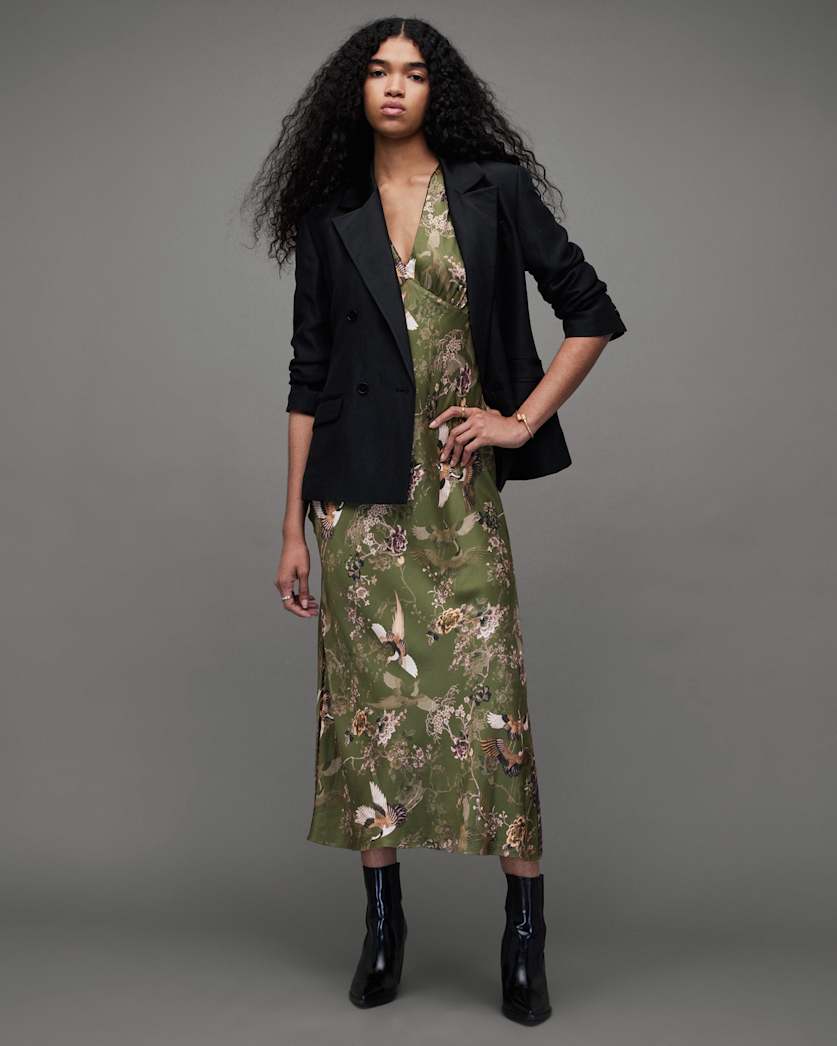 peggy green dress PEGGY GOWN