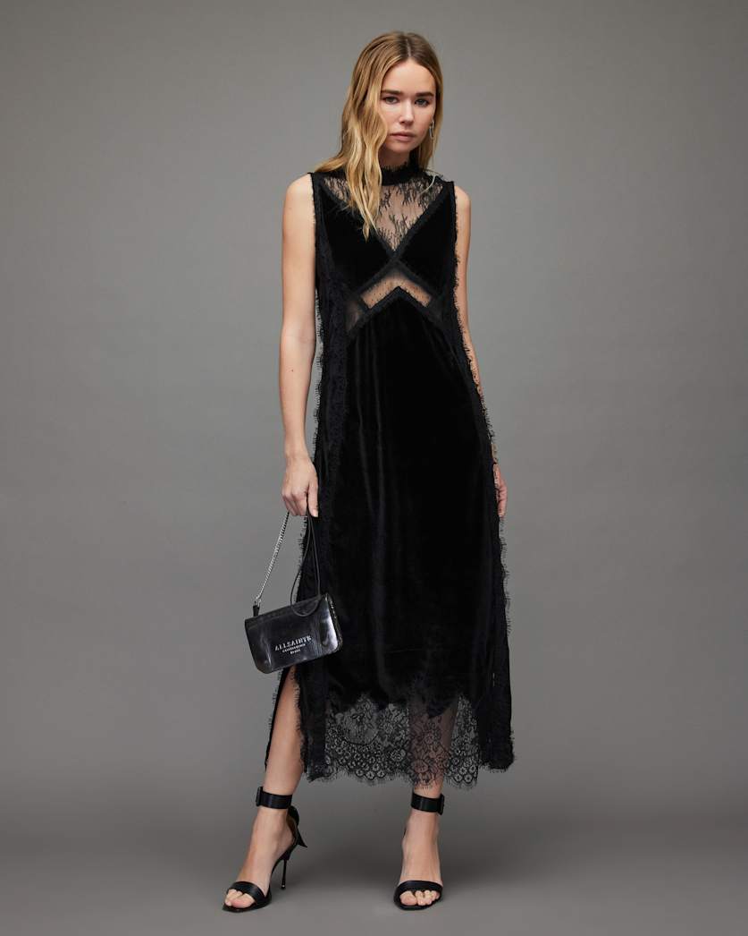 Mila Velvet Maxi Dress