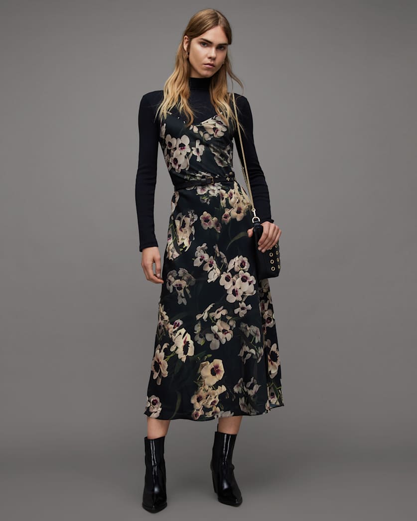 Bryony Francoise Floral Slip Dress