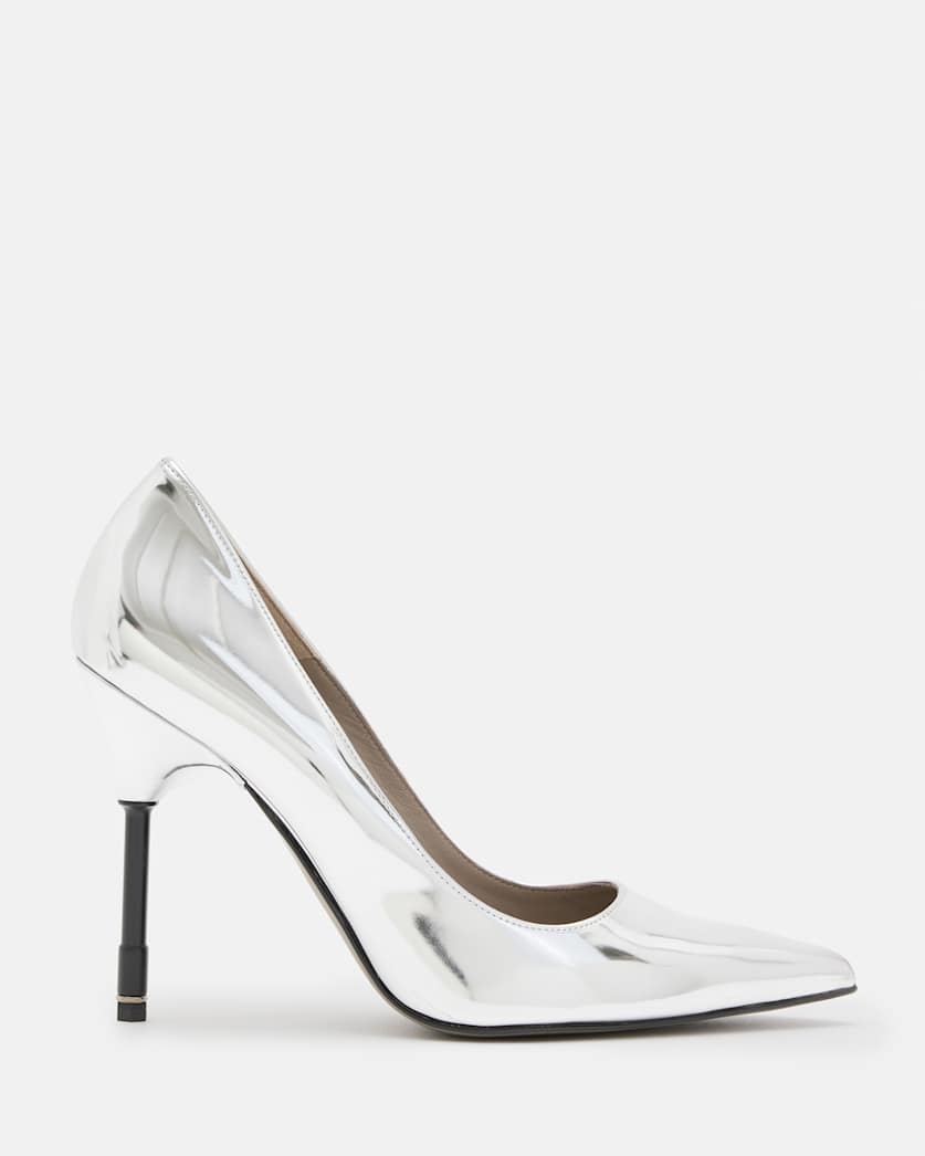 Nova Metallic Leather Court Shoe