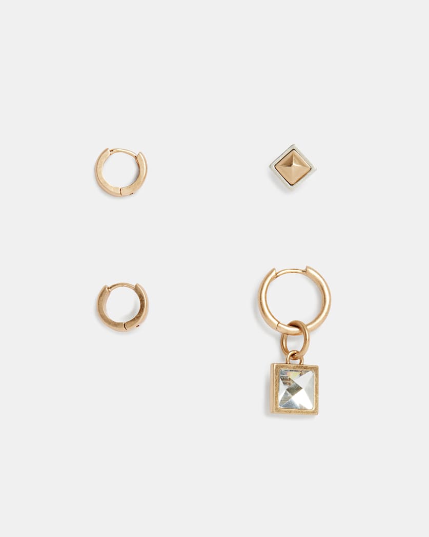 Zoey Two Tone Earring Set