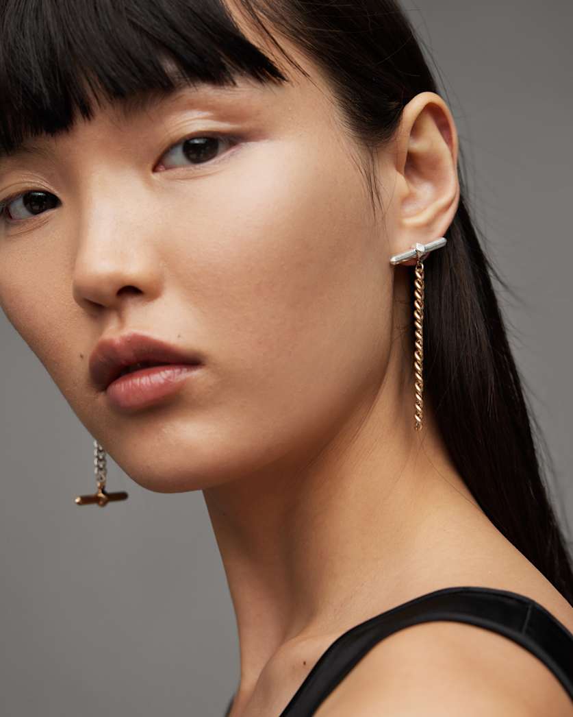 Enola Two Tone Earrings