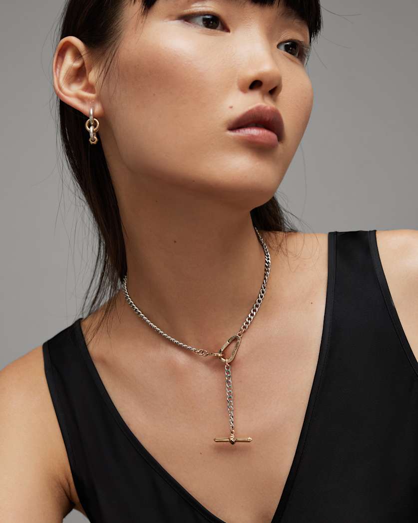 Enola Two-Tone Necklace