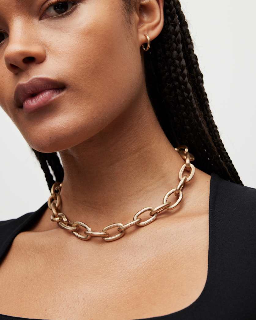Loren Gold-Tone Chunky Necklace