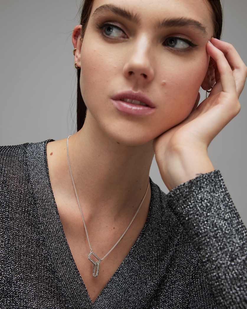 Dara Pave Pendant Necklace