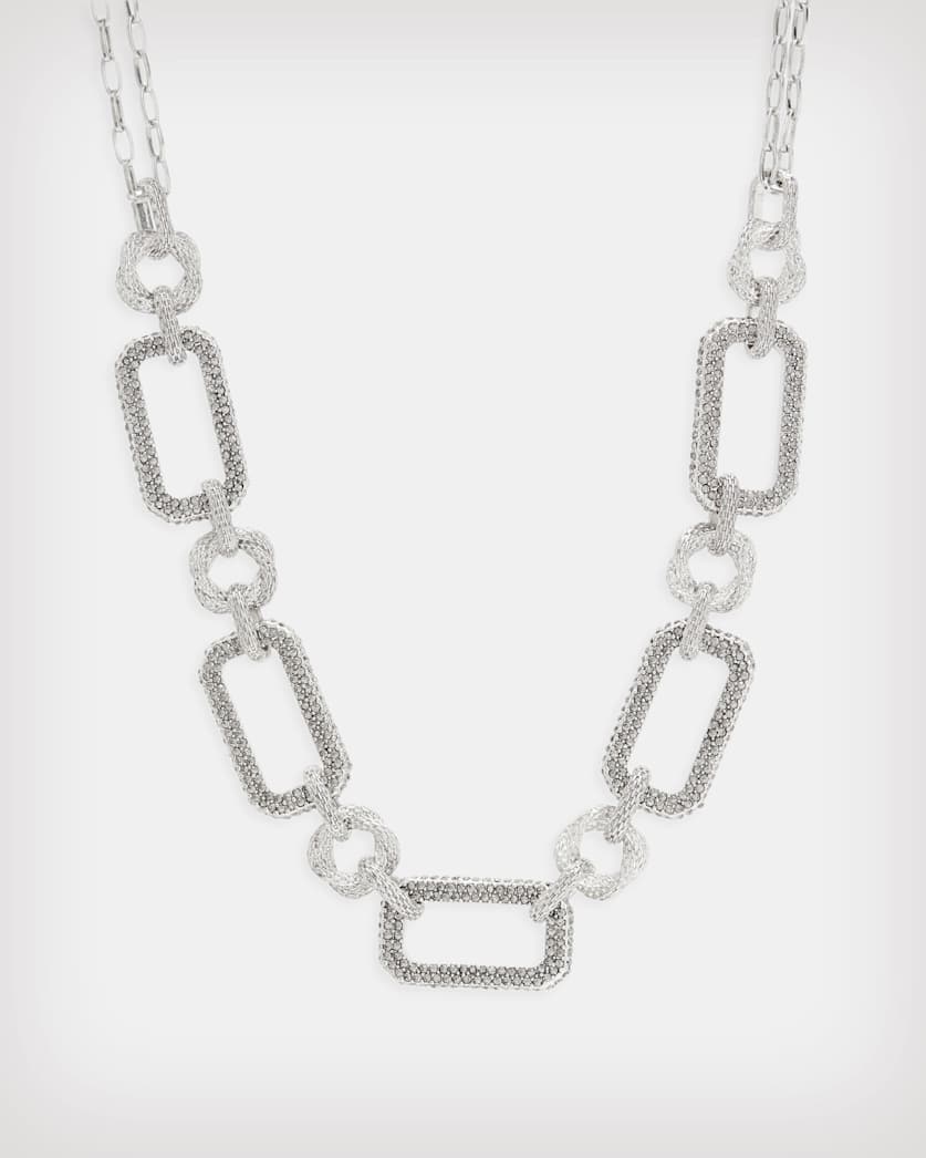 Dara Pave Link Necklace