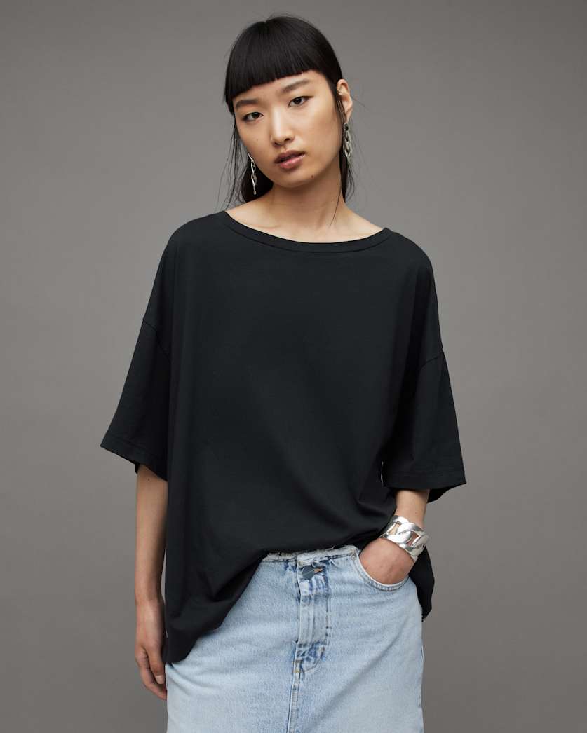 Lydia Oversized Crew Neck T-Shirt