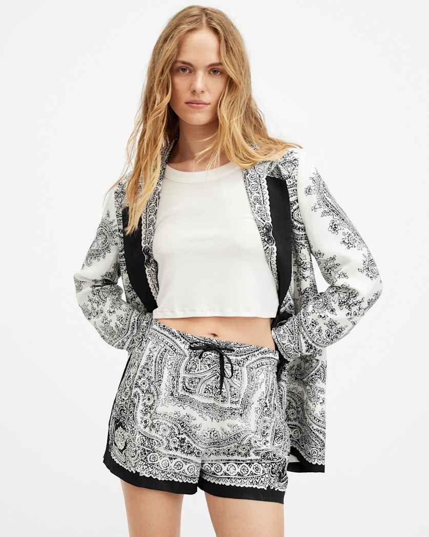 Aleida Rafaela Printed Blazer