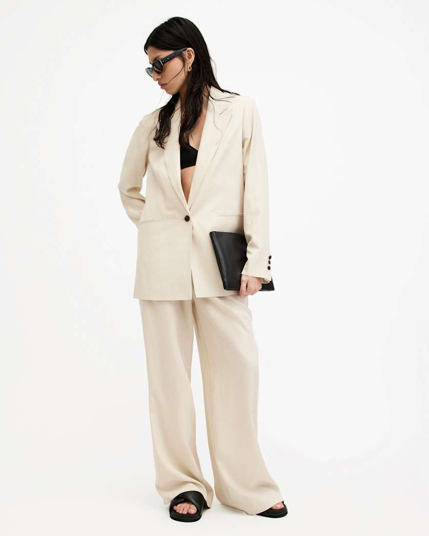 Deri Lyn Linen Blend Blazer