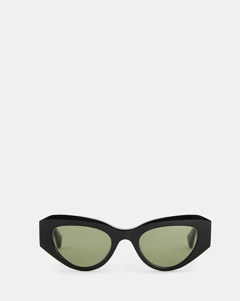 Calypso Bevelled Cat Eye Sunglasses