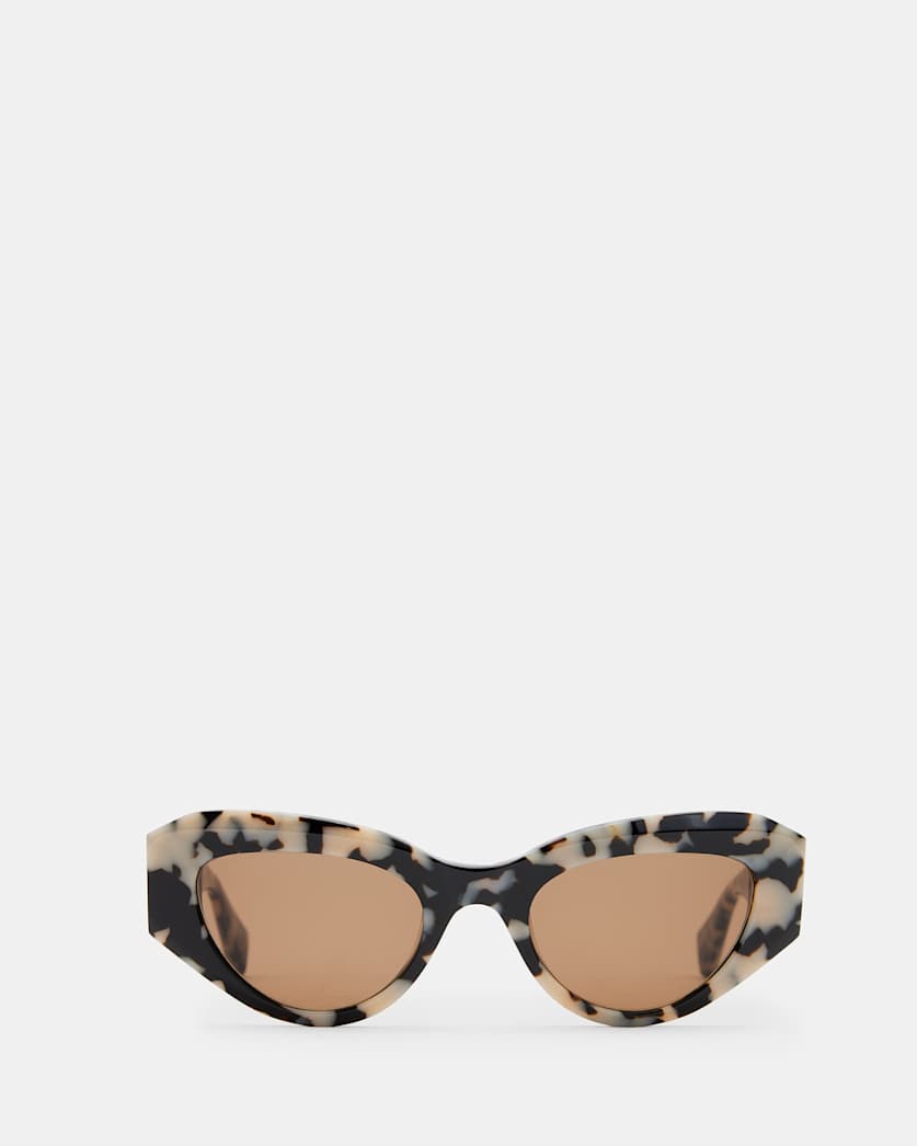 Calypso Bevelled Cat Eye Sunglasses