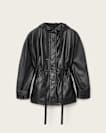 Kelsea Relaxed Fit Leather Jacket