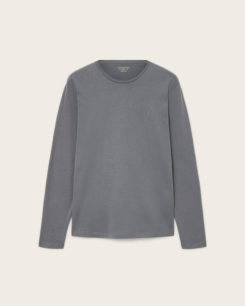 Brace Brushed Cotton Long Sleeve T-Shirt