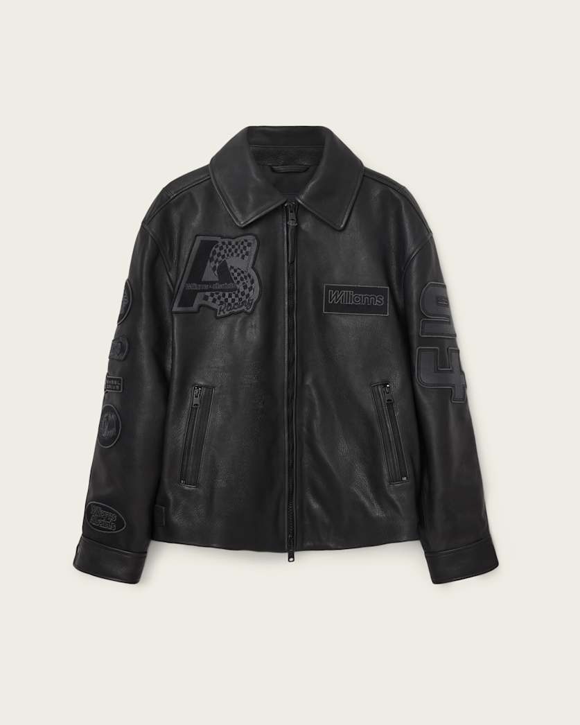 Williams X AllSaints Garrison Leather Jacket