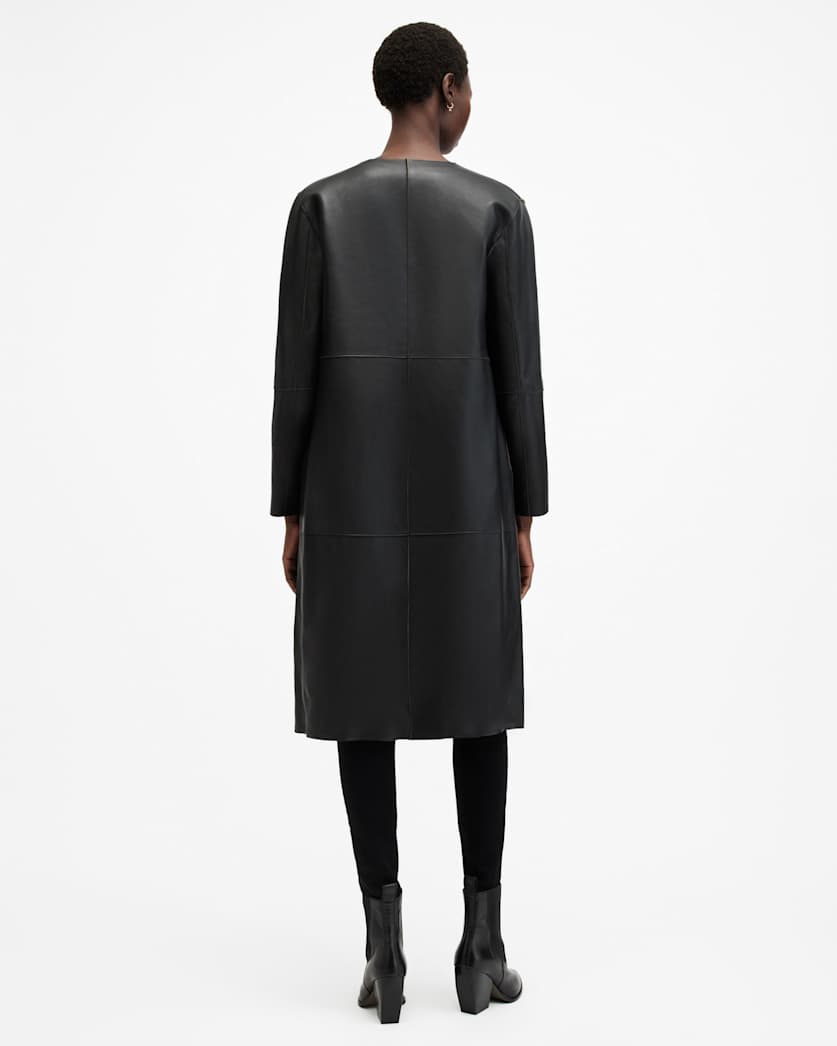 Selby 2-In-1 Reversible Suede Mac Coat