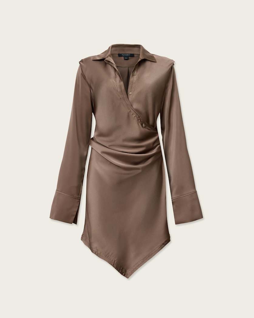 Tira Satin Mini Dress