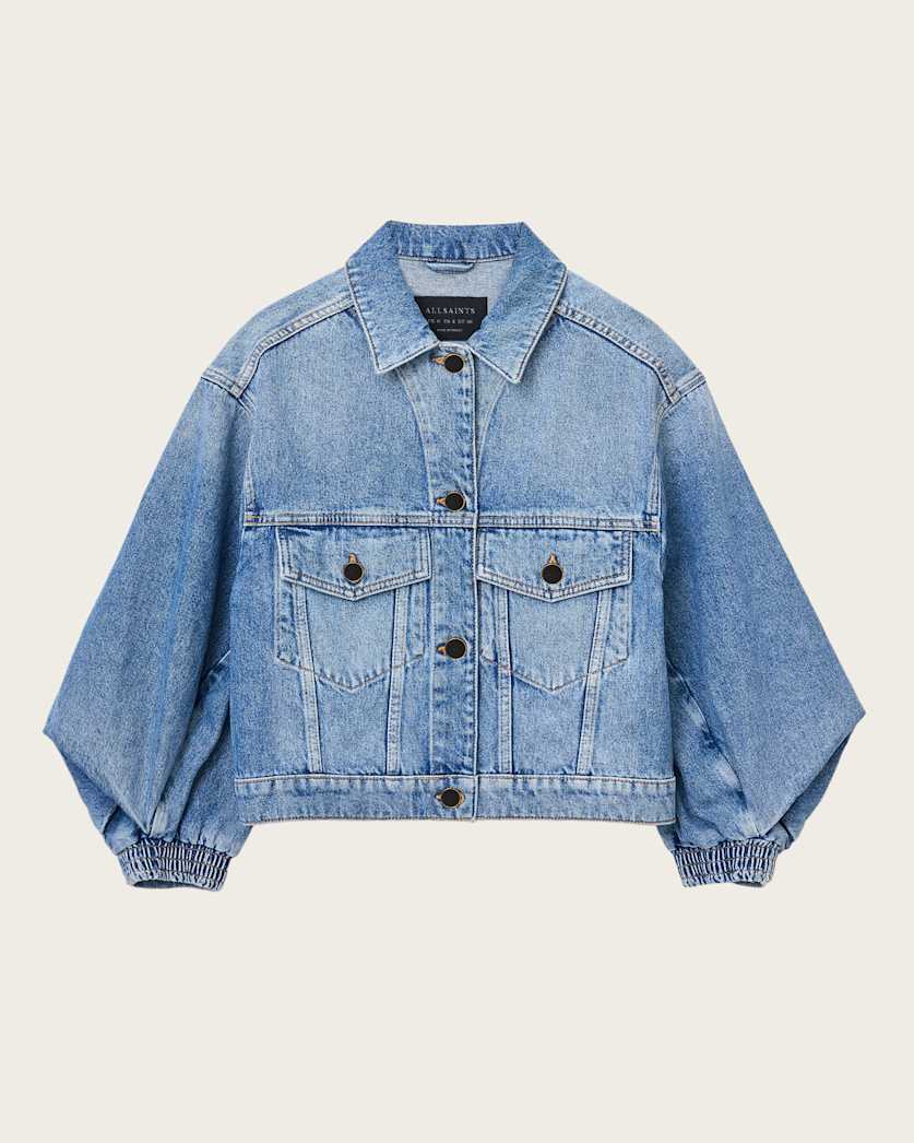 Luca Cropped Denim Jacket