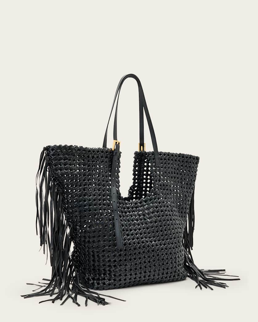 Ara Leather Knot Tote Bag