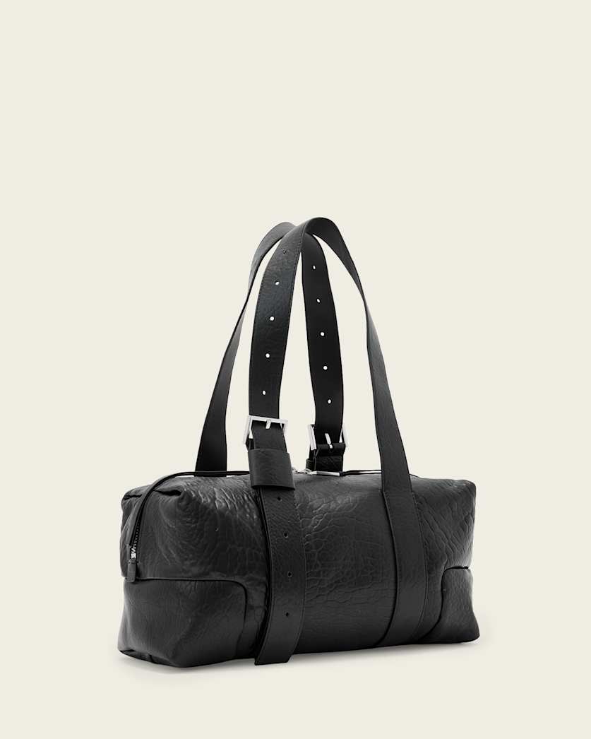 Ares Grain Leather Shoulder Bag