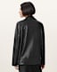 Billie Relaxed Fit Leather Biker Jacket