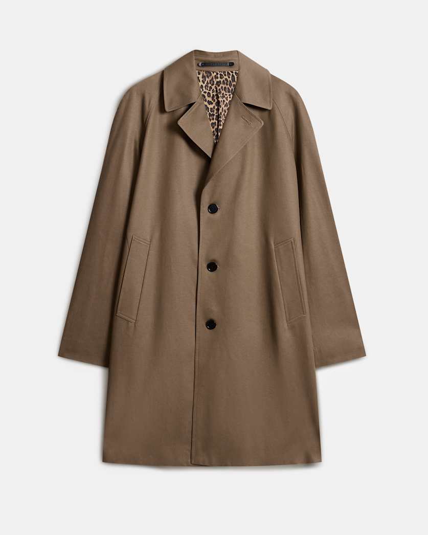 Montell Relaxed Fit Mac Overcoat