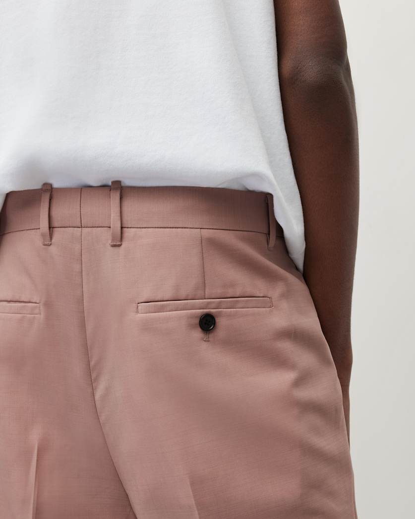 Santo Mid-Rise Cropped Tailored Trousers