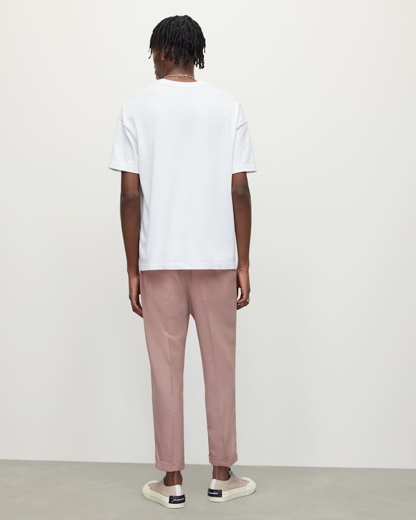 Santo Mid-Rise Cropped Tailored Trousers