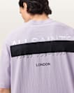 Redact Oversized Embroidered Logo T-Shirt