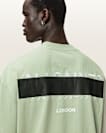 Redact Oversized Embroidered Logo T-Shirt