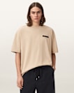 Redact Oversized Embroidered Logo T-Shirt