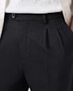 Tallis Slim Fit Cropped Tapered Trousers
