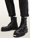 Hank Chunky Leather Boots