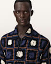 Mandon Crochet Knit Shirt