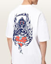 Scimitar Short Sleeve Oversized Graphic T-Shirt