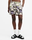 Sebastian Slim Fit Printed Swim Shorts