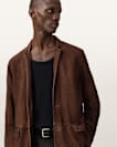 Monet Waxed Suede Blazer