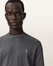 Ellis Waffle Texture Long Sleeve Crew