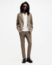 Maffrett Checked Skinny Fit Trousers